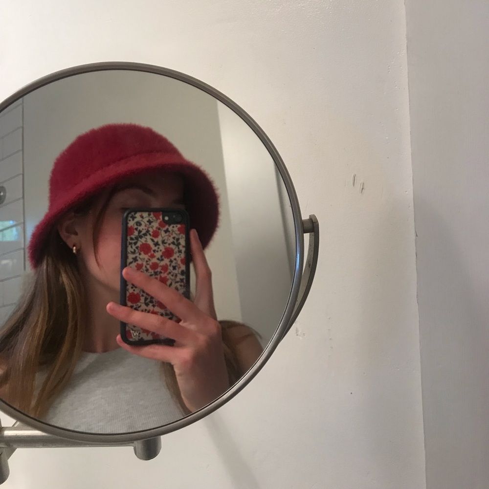 fuzzy bucket hat